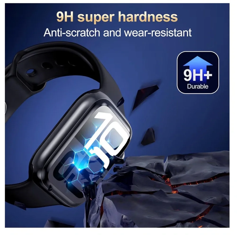 💜2 pack 3D Apple Watch Series 11/10 42mm Screen Protective Film